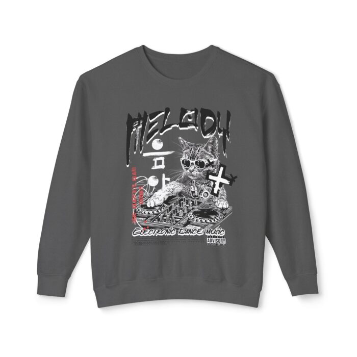 Melody Unisex Lightweight Crewneck Sweatshirt - Image 13