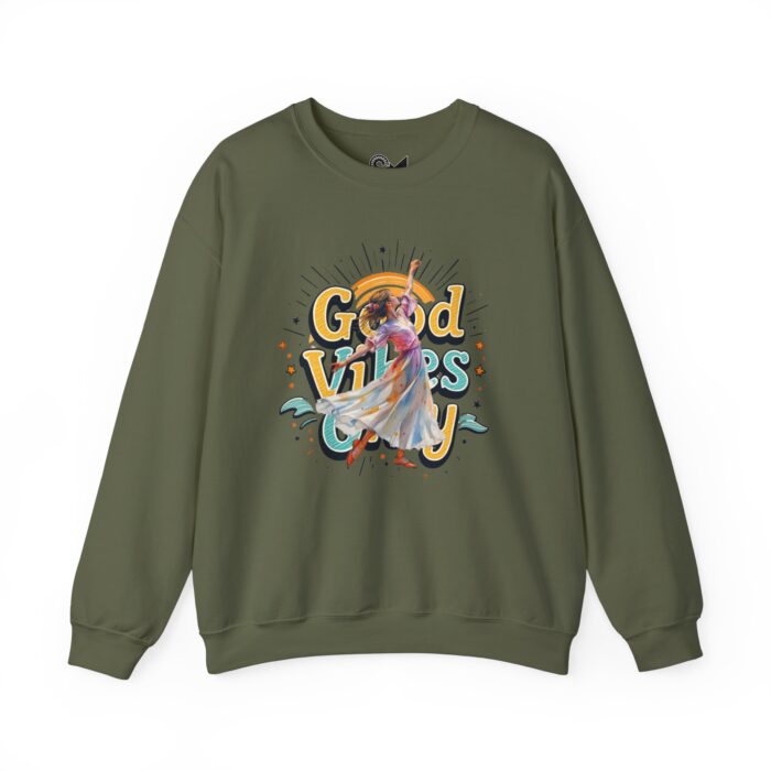 Good vibes only Unisex Heavy Blend™ Crewneck Sweatshirt - Image 21