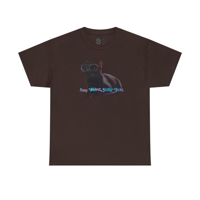"meta_description": "Shop the 'Stay weird, stay you' Unisex Tee for ultimate comfort and style.",