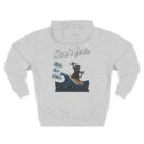 Ride with wave Three-Panel Fleece Hoodie