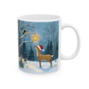 serene winter Ceramic Mug, (11oz, 15oz)