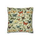 Butterfly Spun Polyester Square Pillowcase