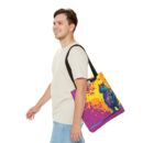 Stylish Hippo Tote Bag (AOP)