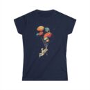 Astronaut and balloon Women's Softstyle Tee