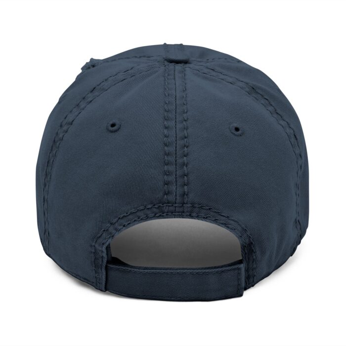 Korea Gangwondo Distressed Dad Hat with Embroidery - Image 10