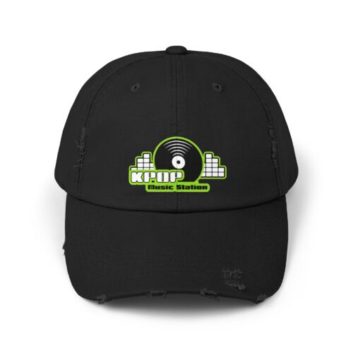 KPOP Music Station Unisex Distressed Cap