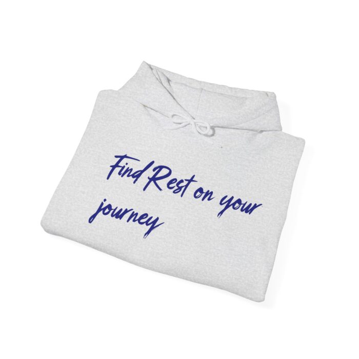 Find Rest on the Journey Unisex Heavy Blend™ Hooded Sweatshirt - Image 8