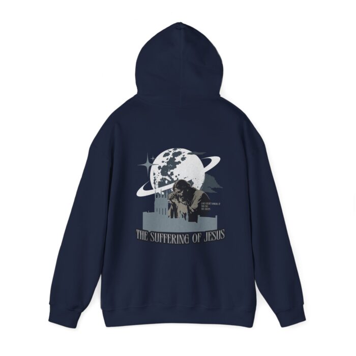 The suffering of Jesus Unisex Heavy Blend™ Hooded Sweatshirt - Image 15