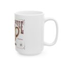 Coffee hot brew Ceramic Mug, (11oz, 15oz)