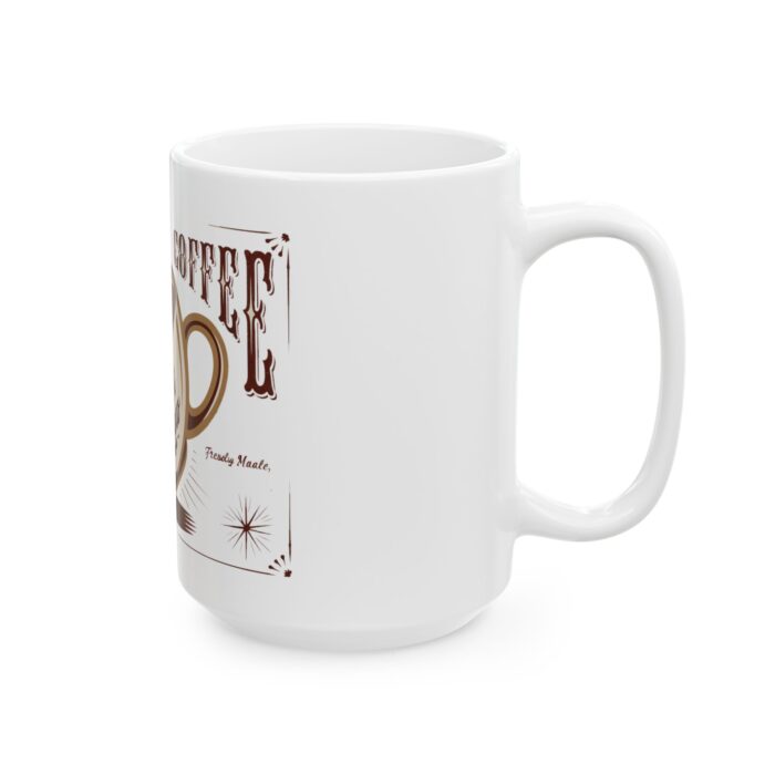 Coffee hot brew Ceramic Mug, (11oz, 15oz) - Image 8