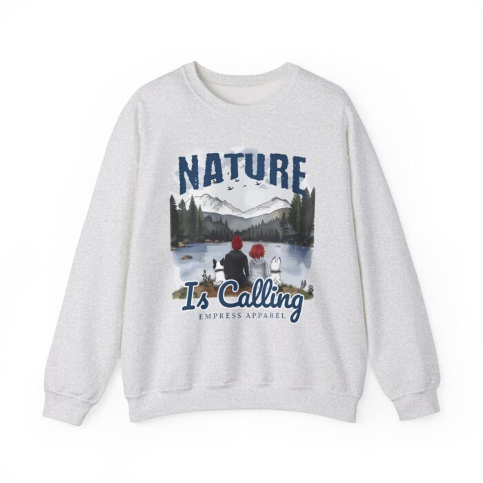 Nature is calling Unisex Heavy Blend™ Crewneck Sweatshirt - Image 5