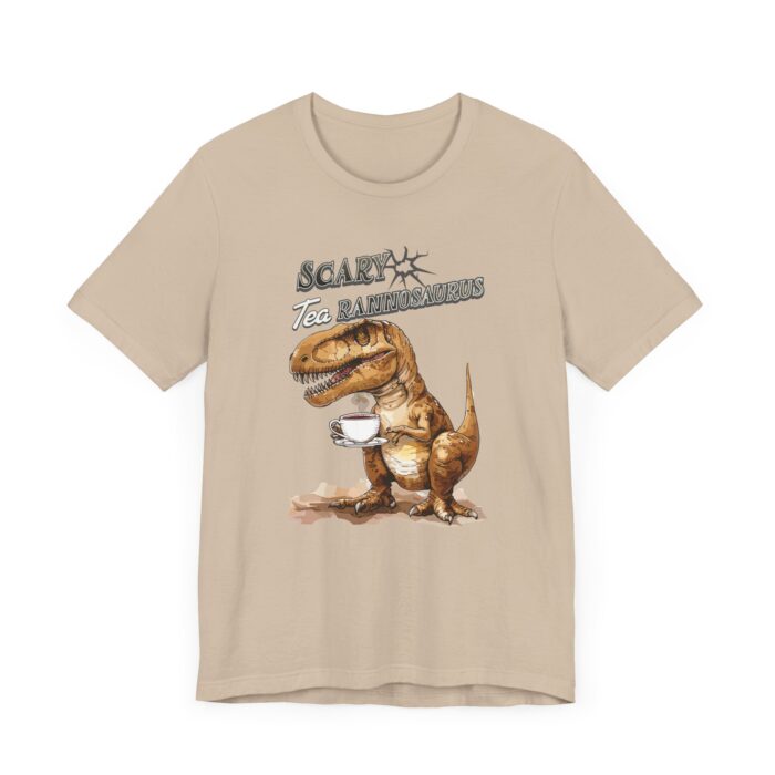 Scary Tea Rannosaurus Unisex Jersey Short Sleeve Tee - Image 15