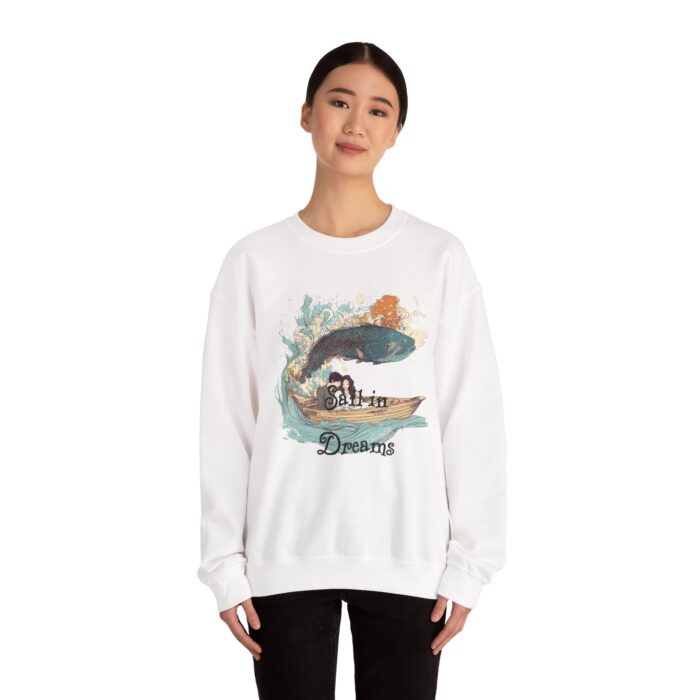 Sail in dreams Unisex Heavy Blend™ Crewneck Sweatshirt - Image 4
