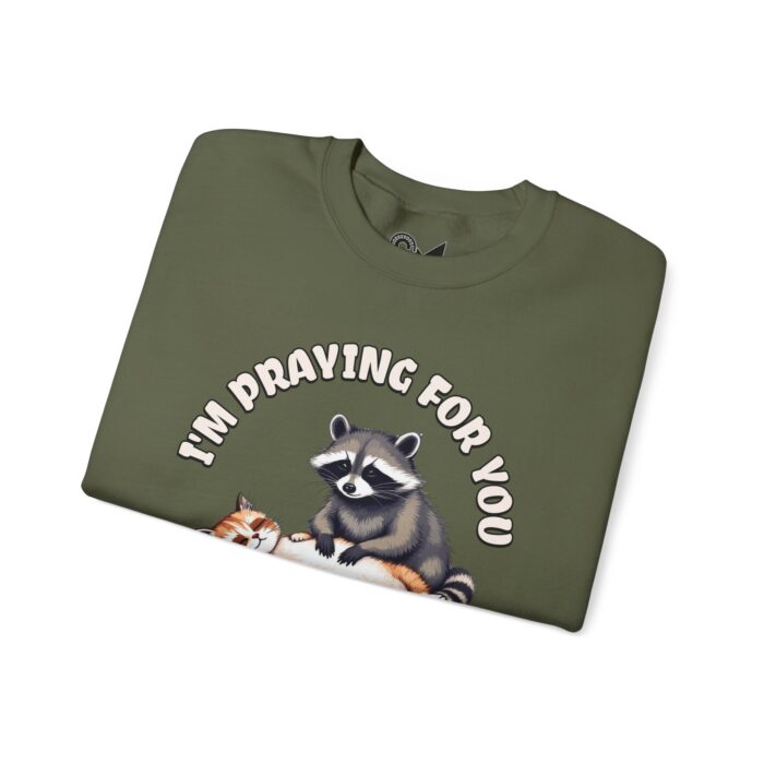 I'm praying for yo Unisex Heavy Blend™ Crewneck Sweatshirt - Image 23