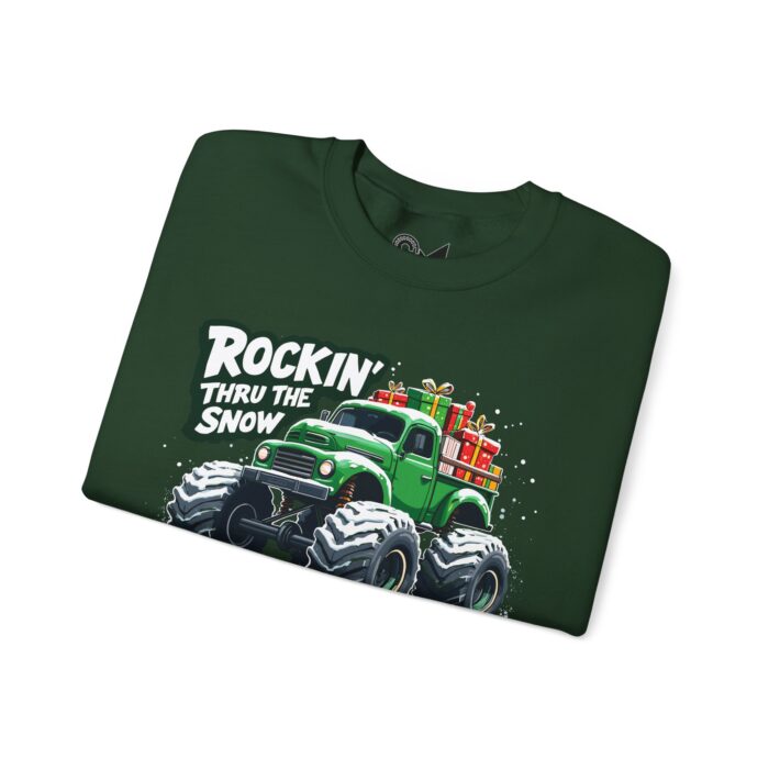 ROCKIN' THRU THE SNOW Unisex Heavy Blend™ Crewneck Sweatshirt - Image 19