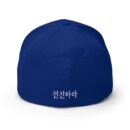 GO FORWARD Embroidered Korean Phrase Cap - Stylish Closed-Back Structured Hat for Everyday Wear