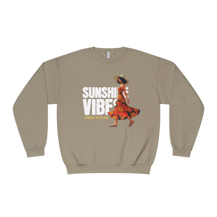 Sunshine Vibes Unisex NuBlend® Crewneck Sweatshirt - Image 5