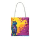 Stylish Hippo Tote Bag (AOP)