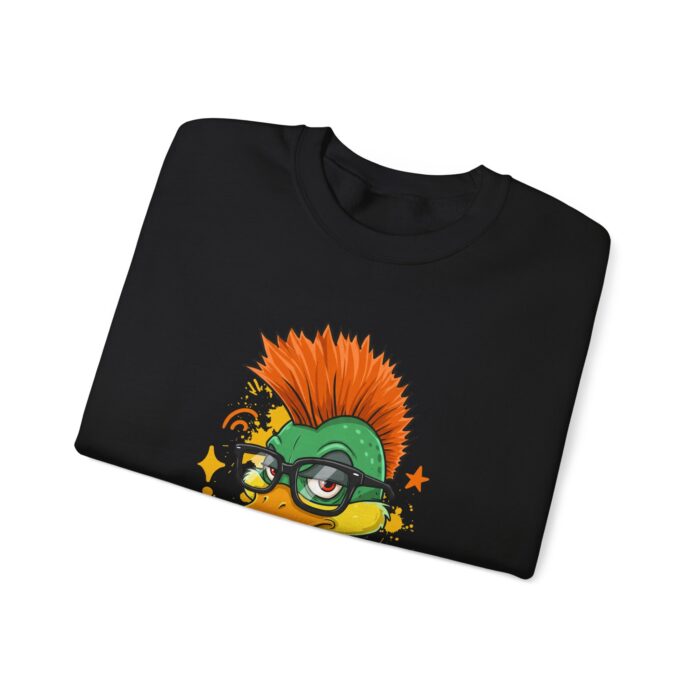 Mad duck mode on Unisex Heavy Blend™ Crewneck Sweatshirt - Image 3