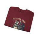 I am just here Unisex Heavy Blend™ Crewneck Sweatshirt