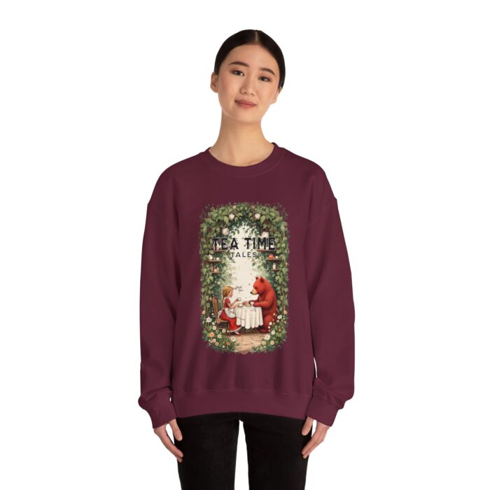 Tea time tales Unisex Heavy Blend™ Crewneck Sweatshirt - Image 24