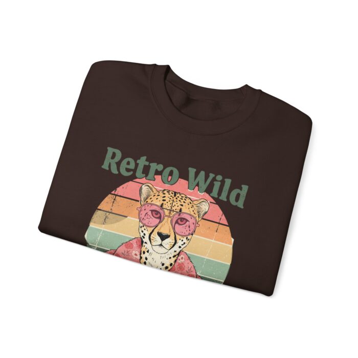 Retro wild Unisex Heavy Blend™ Crewneck Sweatshirt - Image 7