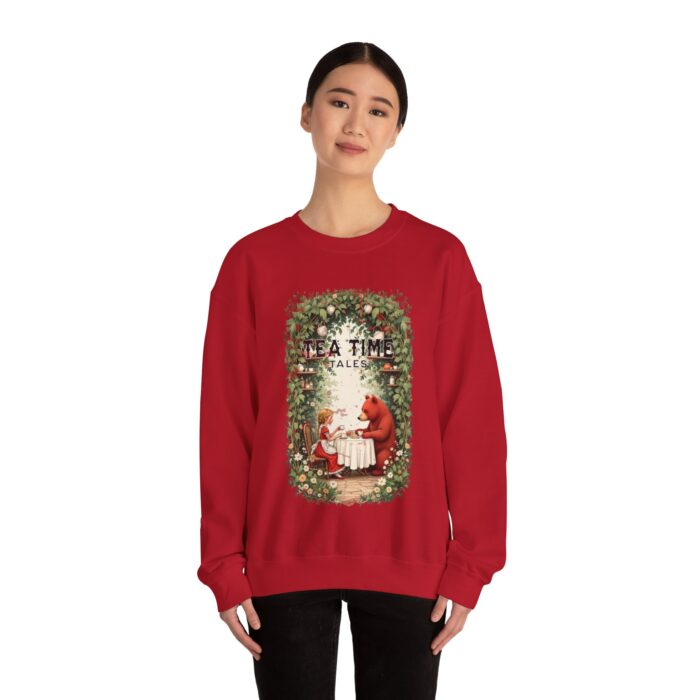 Tea time tales Unisex Heavy Blend™ Crewneck Sweatshirt - Image 48