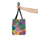 The hillside village in Korea Tote Bag (AOP)