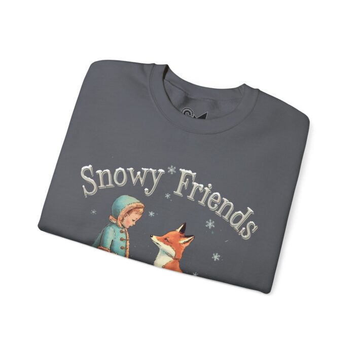 Snowy Friends Unisex Heavy Blend™ Crewneck Sweatshirt - Image 35