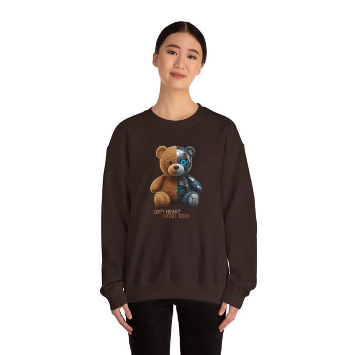 SOFT HEART, STEEL SOUL Unisex Heavy Blend™ Crewneck Sweatshirt - Image 24
