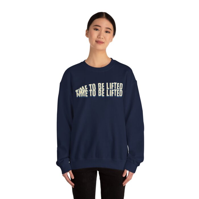 Time to be lifted Unisex Heavy Blend™ Crewneck Sweatshirt - Image 20