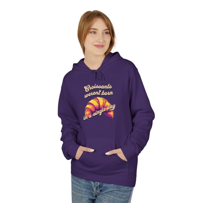 Croissants weren't born in a single day Unisex Midweight Softstyle Fleece Hoodie - Image 31