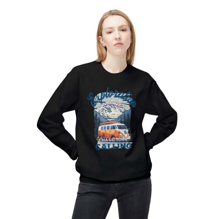 Exploration Unisex Midweight Softstyle Fleece Crewneck Sweatshirt - Image 3