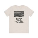 Inspiring 'Leap Over the Wall' Unisex Jersey Tee