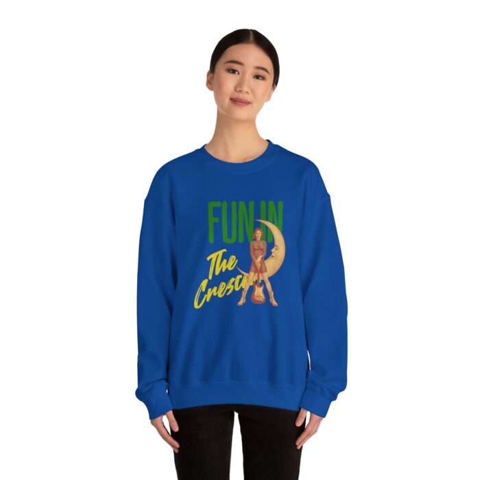Fun in the crescent Unisex Heavy Blend™ Crewneck Sweatshirt - Image 24