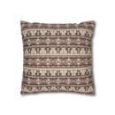 Vintage Cozy Faux Suede Square Pillowcase