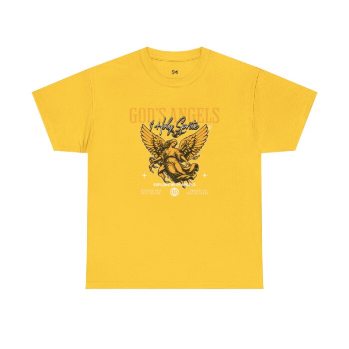 God's angels Unisex Heavy Cotton Tee - Image 5