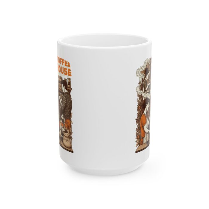 Coffee House Ceramic Mug, (11oz, 15oz) - Image 5