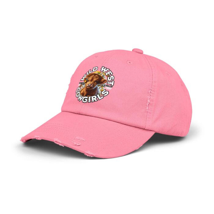 Wild West Cow Girls Unisex Distressed Cap - Image 26