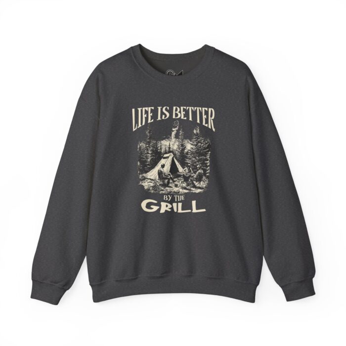 Life is better Unisex Heavy Blend™ Crewneck Sweatshirt - Image 21