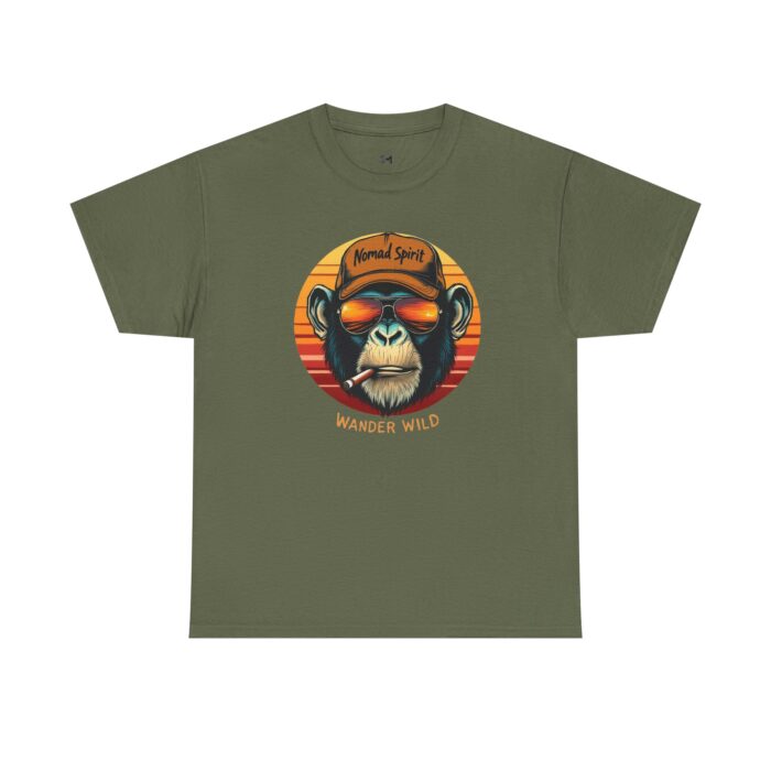 "meta_description": "Nomad Spirit Unisex Heavy Cotton Tee: Ultimate comfort and style with our essential cotton tee.",