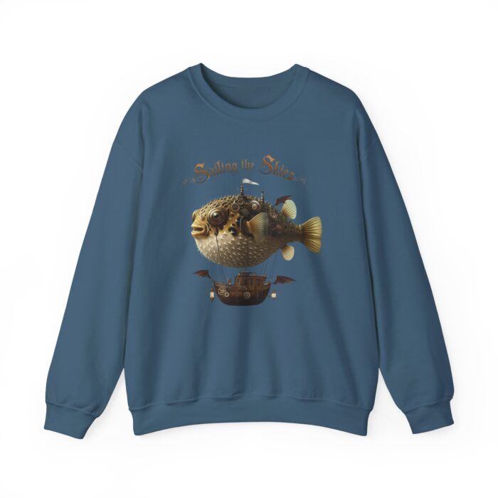 Sailing the skies Unisex Heavy Blend™ Crewneck Sweatshirt - Image 17