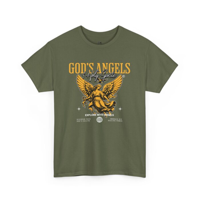 God's angels Unisex Heavy Cotton Tee - Image 15
