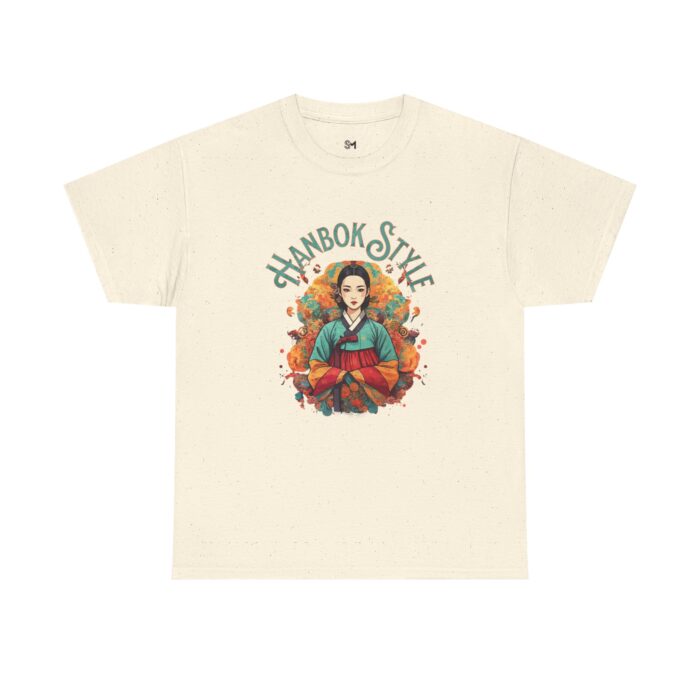 Hanbok Style Unisex Heavy Cotton Tee - Image 13