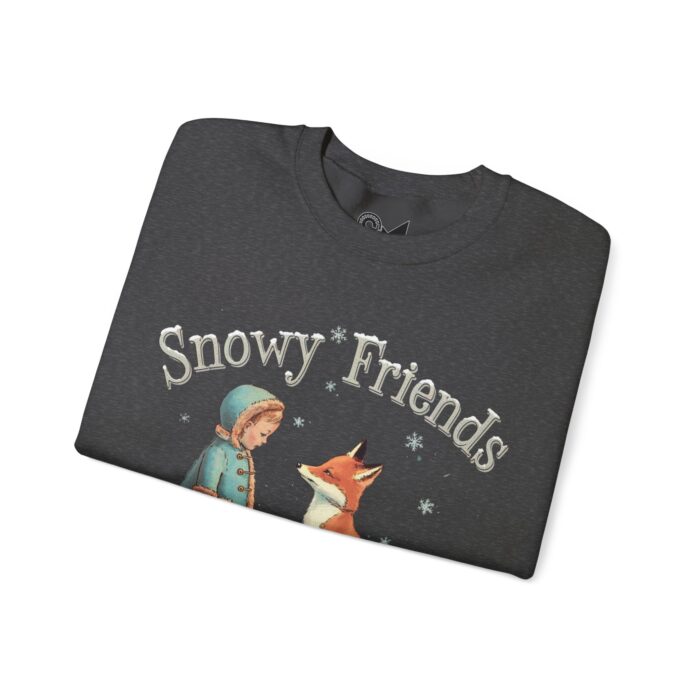 Snowy Friends Unisex Heavy Blend™ Crewneck Sweatshirt - Image 23