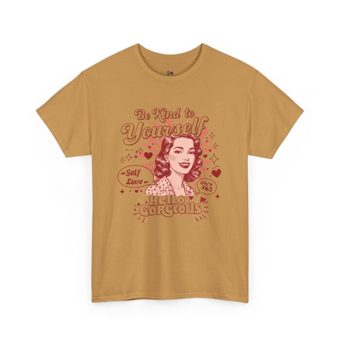 Be Kind to Yourself Unisex Heavy Cotton Tee - Image 19