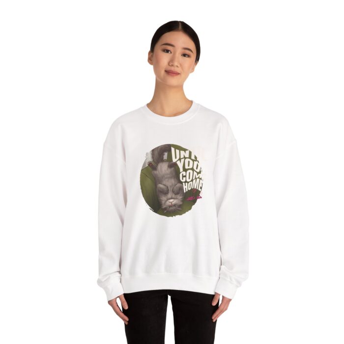Until you come home Unisex Heavy Blend™ Crewneck Sweatshirt - Image 4