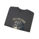 I am just here Unisex Heavy Blend™ Crewneck Sweatshirt