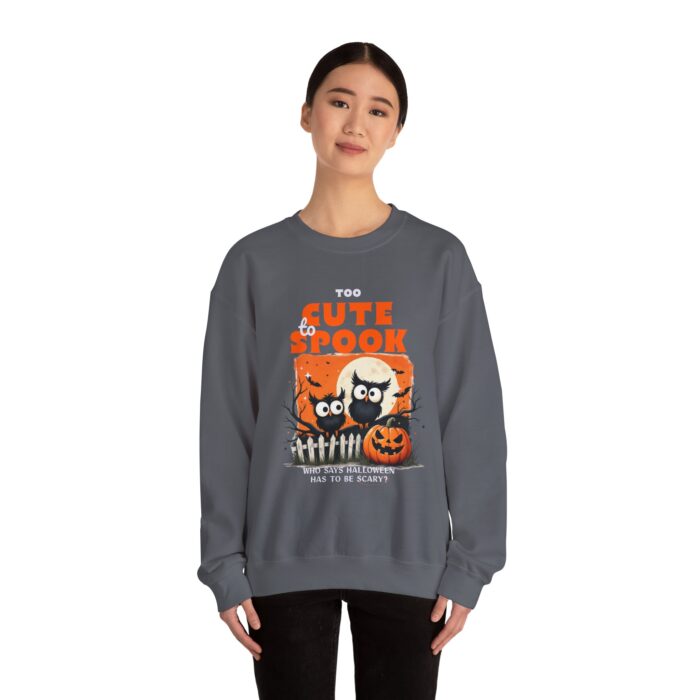 Too cute to spook Unisex Heavy Blend™ Crewneck Sweatshirt - Image 24