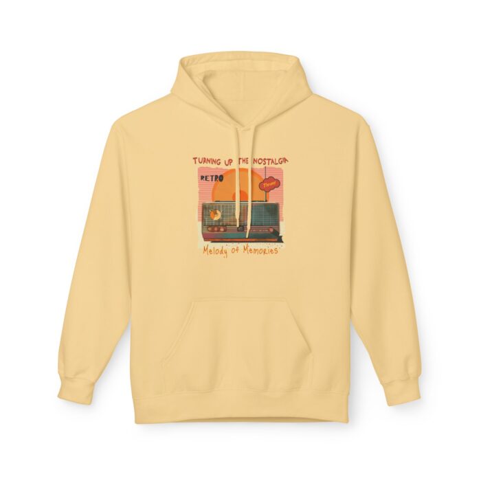 Turning up the nostalgia Unisex Midweight Softstyle Fleece Hoodie - Image 17